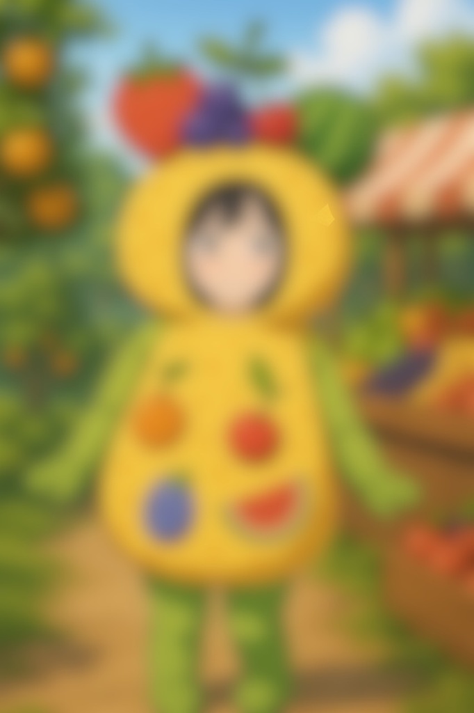 【AI】着ぐるみ姿の女の子イラスト-4