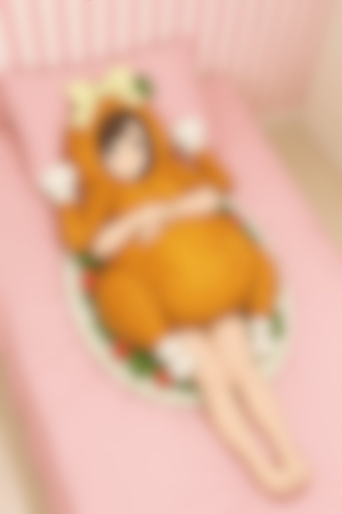 【AI】着ぐるみ姿の女の子イラスト-4