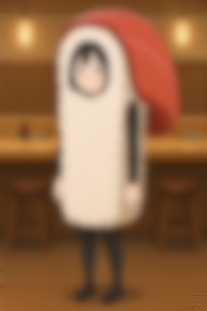 【AI】着ぐるみ姿の女の子イラスト-4