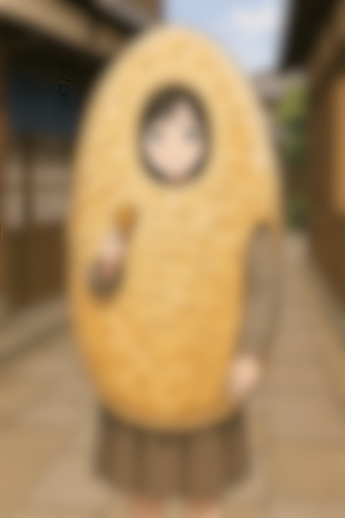 【AI】着ぐるみ姿の女の子イラスト-4