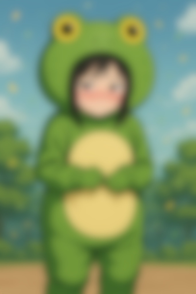 【AI】着ぐるみ姿の女の子イラスト-5