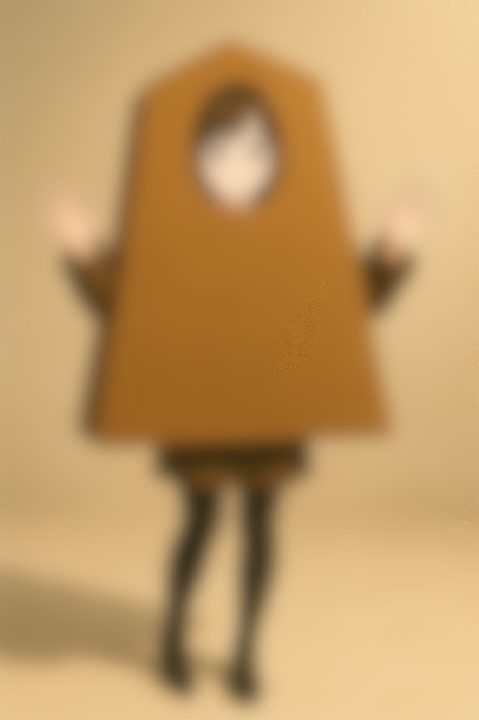 【AI】着ぐるみ姿の女の子イラスト-5