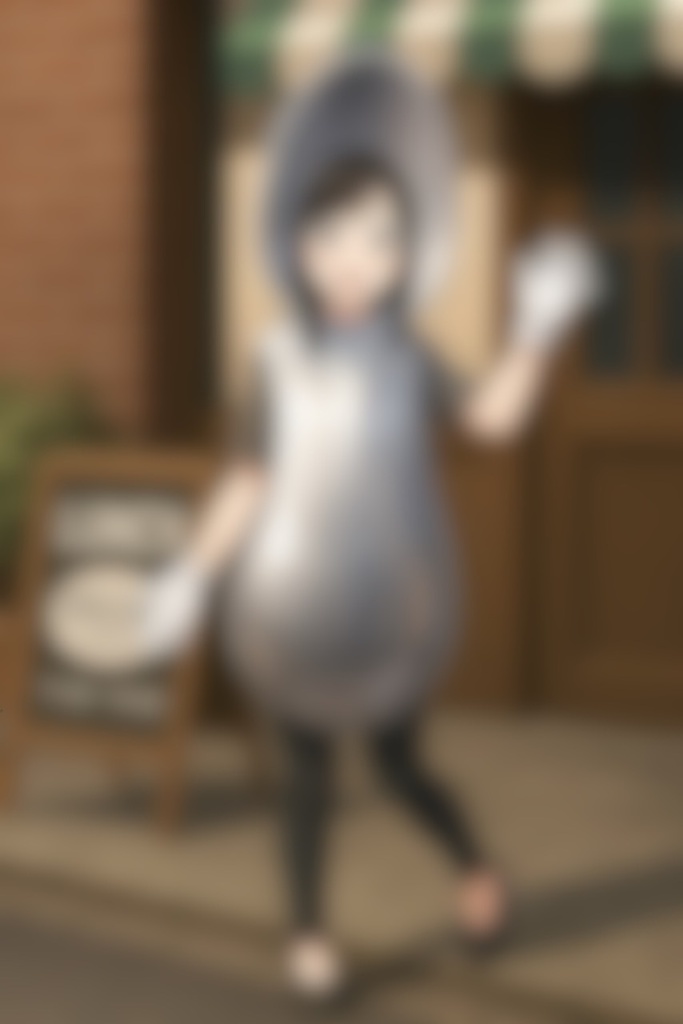 【AI】着ぐるみ姿の女の子イラスト-11