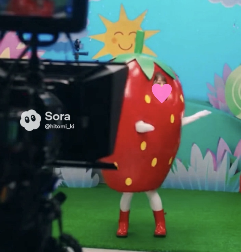 【AI動画】着ぐるみで踊る歌のお姉さんのPV+メイキング 10本セット