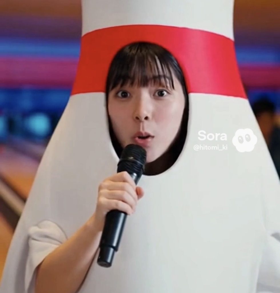 【AI動画】働く着ぐるみ女子大学生・ゆり