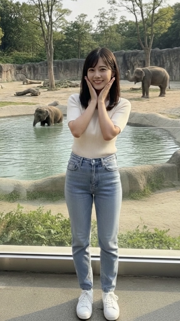 【AI生成】1stバーチャルフォトブック ひとみ知り 顔出し着ぐるみ画集【松】