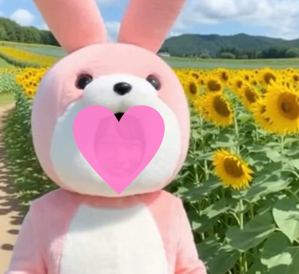 【AI動画・横】市の紹介をする市役所職員・ふみかウサギ