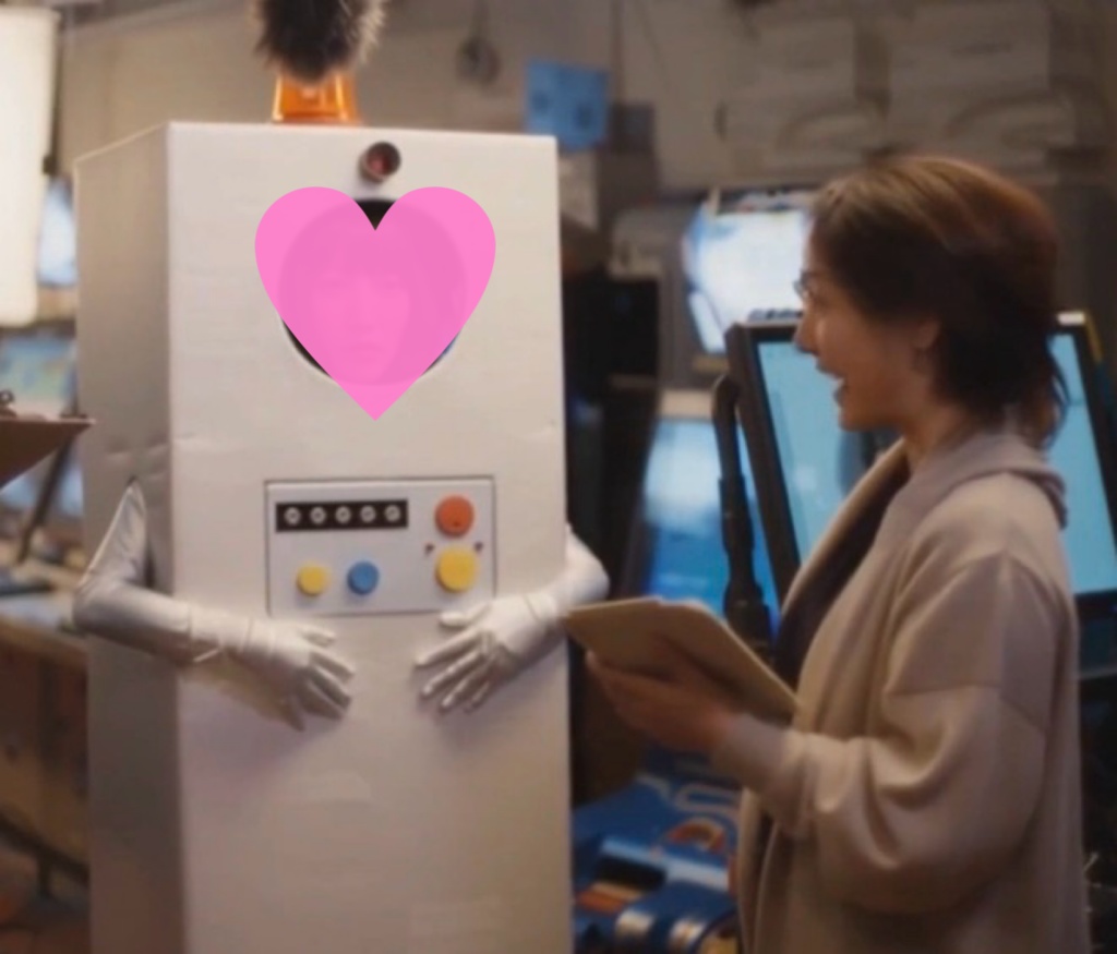 【AI動画・横】不本意ロボット店員・なつみ