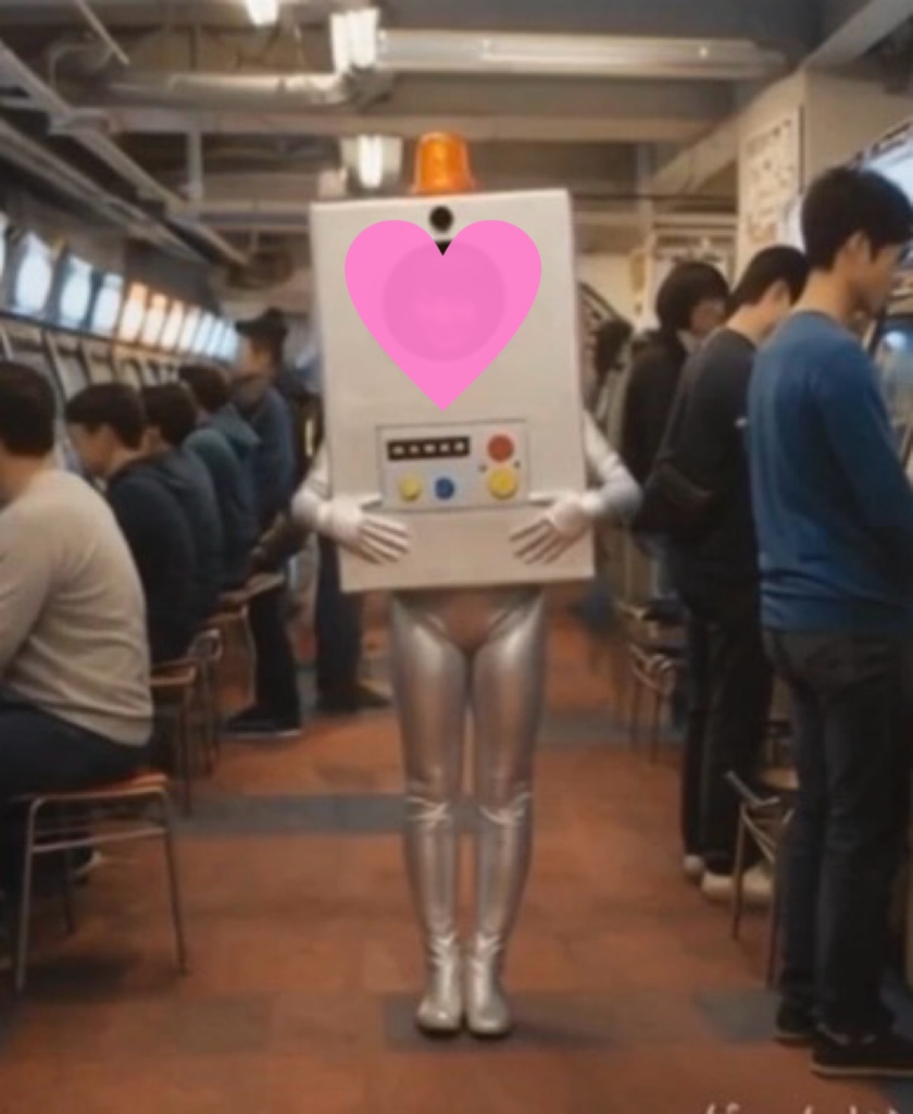 【AI動画・横】不本意ロボット店員・なつみ