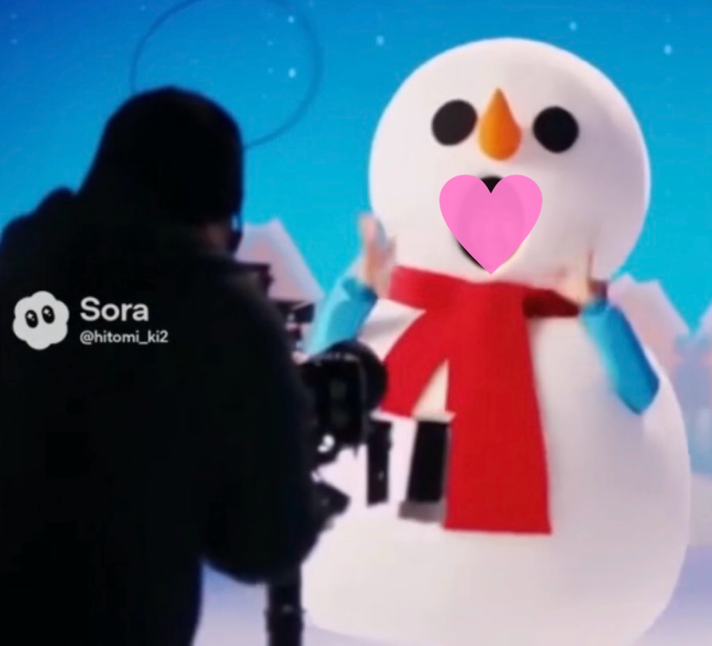 【AI動画・横・Light版】歌のお姉さん・ななみスペシャル ②雪だるま