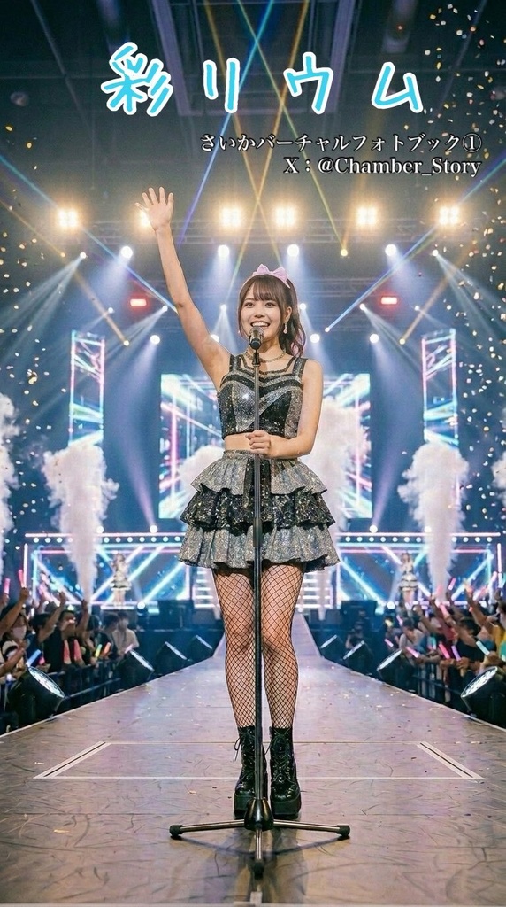 【AI生成】彩リウム　さいかバーチャルフォトブック①