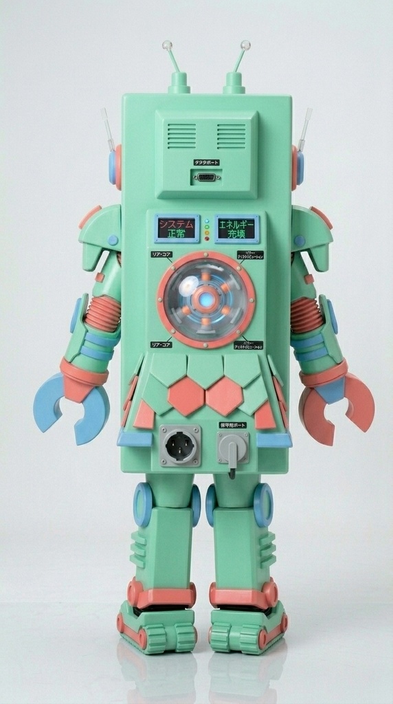 【AI生成】ロボットのうた 4種63枚