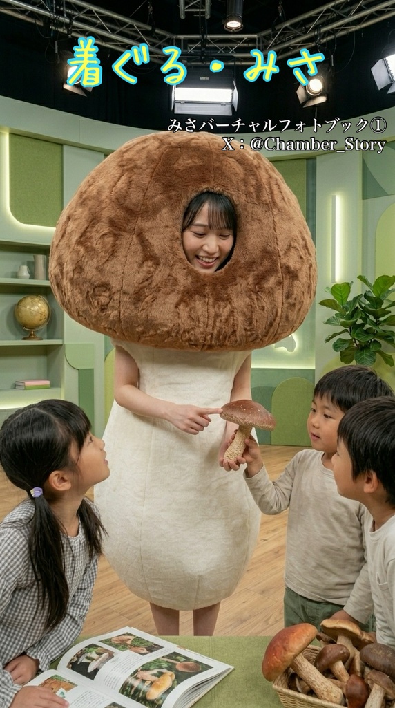 【AI生成】着ぐる・みさ みさバーチャルフォトブック①