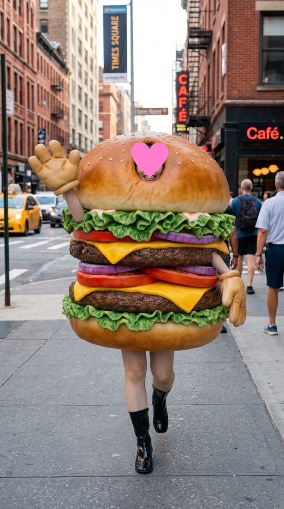 【AI生成】バーガークイーン 72枚
