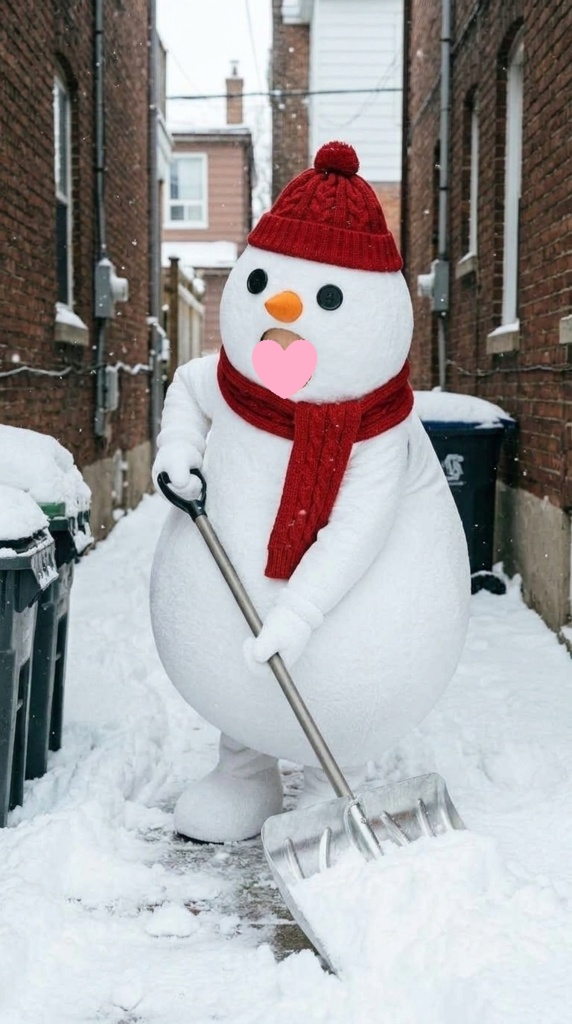 【AI生成】雪だるま特集① 9種80枚