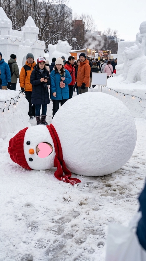【AI生成】雪だるま特集① 9種80枚