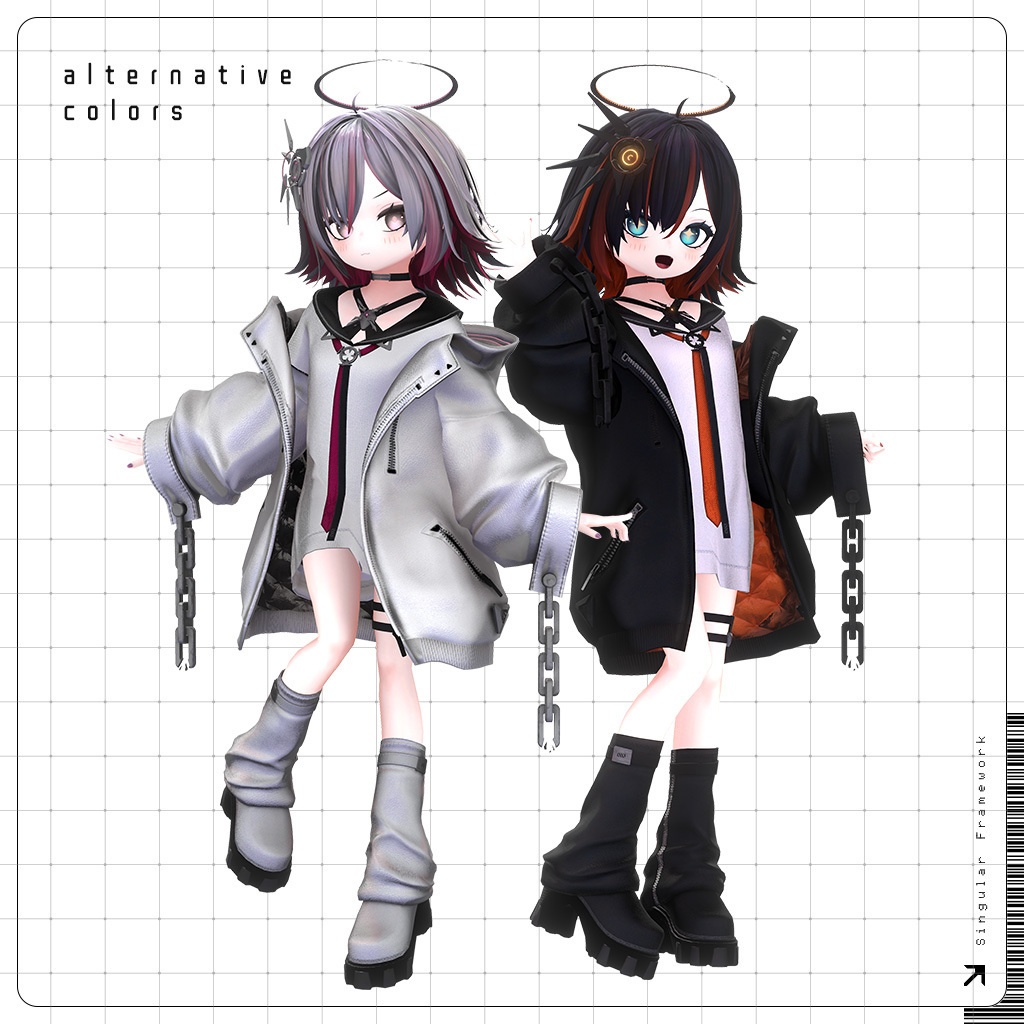Nebulowl -ねびゅろーる- 【オリジナル3Dモデル】