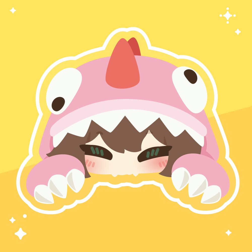 もぐもぐクリップ【怪獣パーカー】