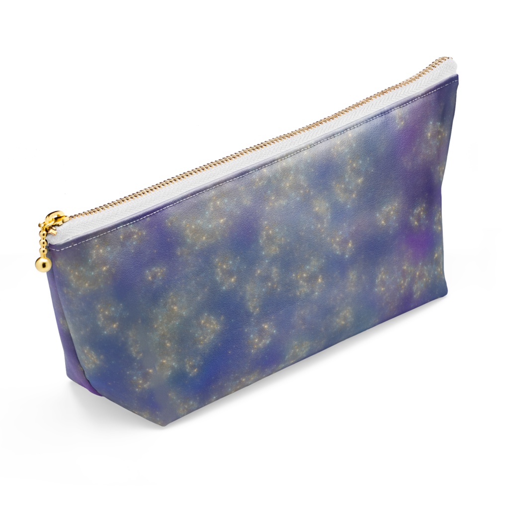 星空と猫ポーチ。