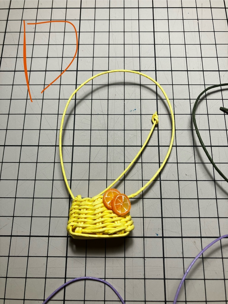 1/6サイズ相当フルーツバッグ