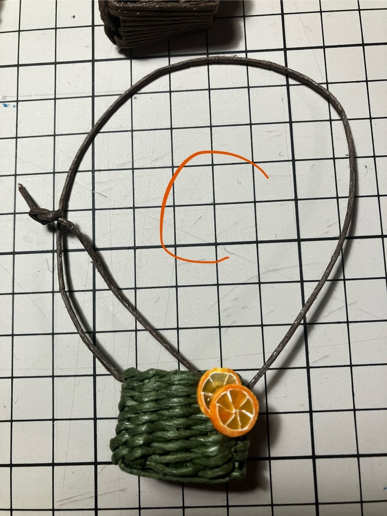 1/6サイズ相当フルーツバッグ