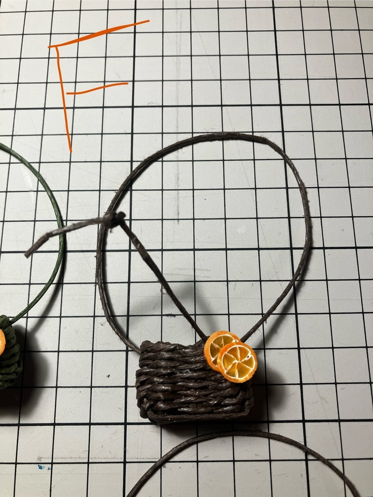 1/6サイズ相当フルーツバッグ