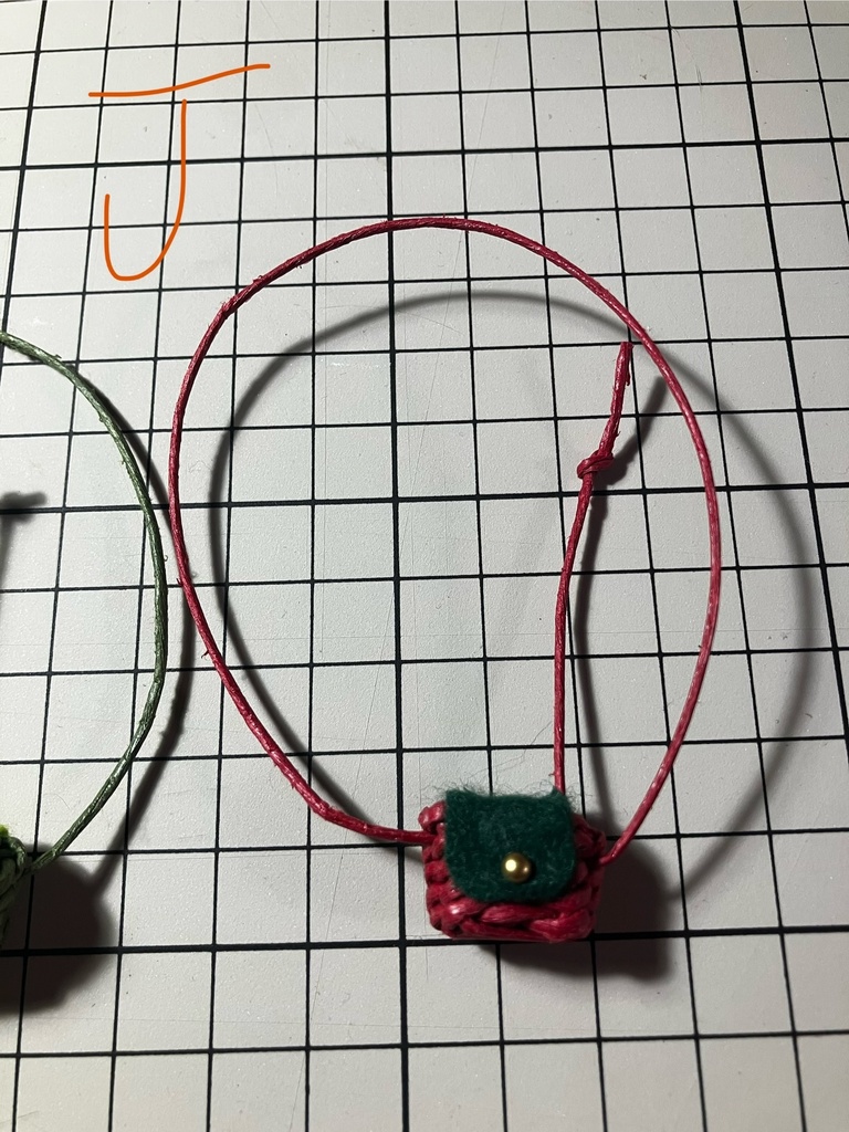 1/12相当肩掛けかご風バッグ