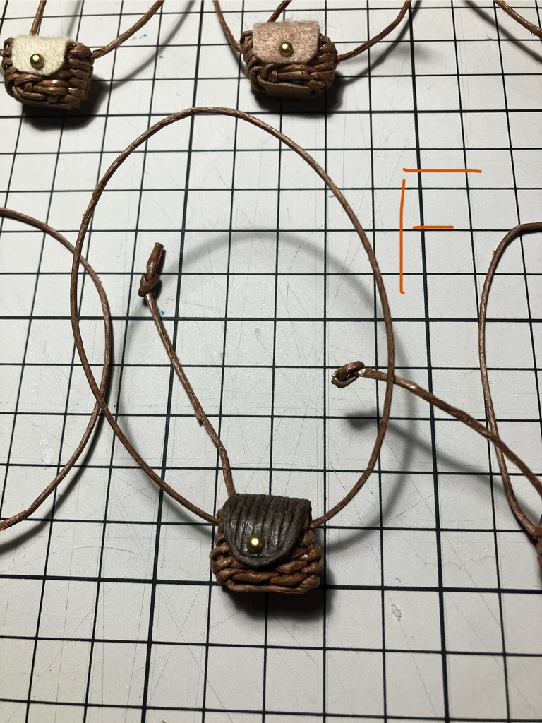 1/12相当肩掛けかご風バッグ