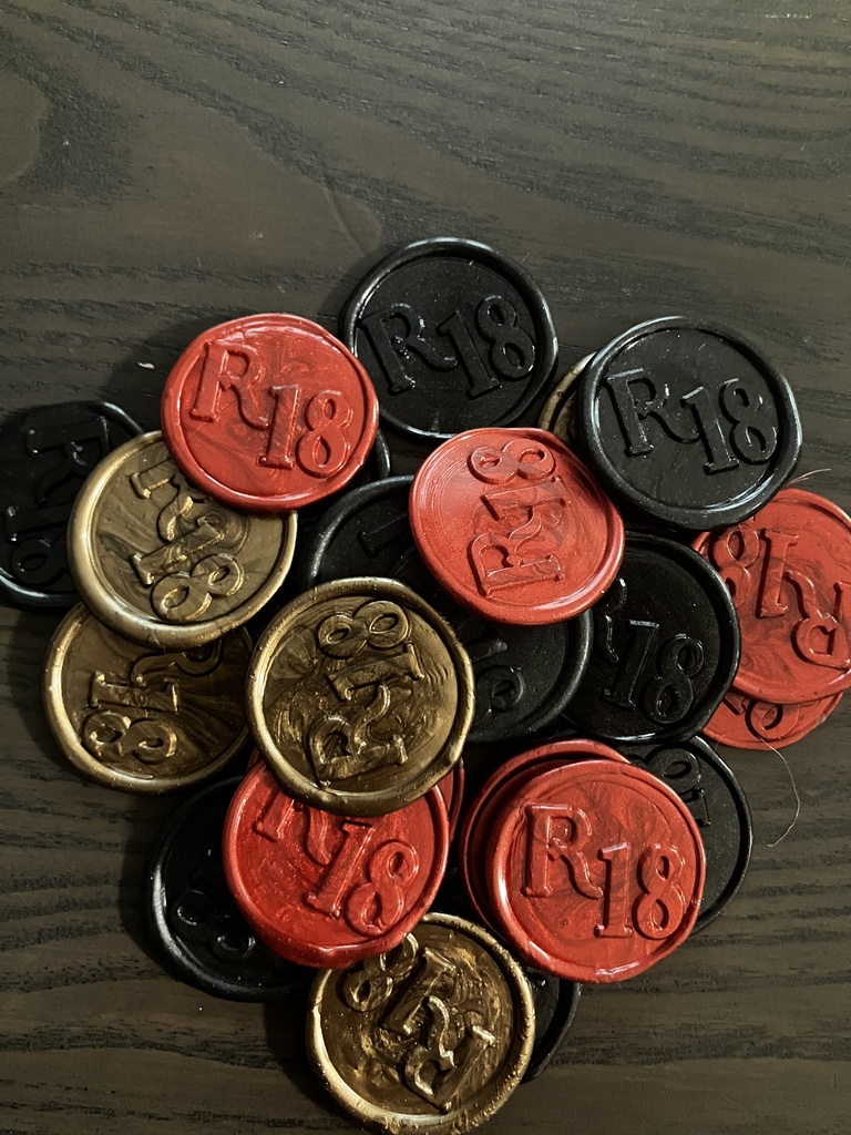 「R18」シーリングスタンプ