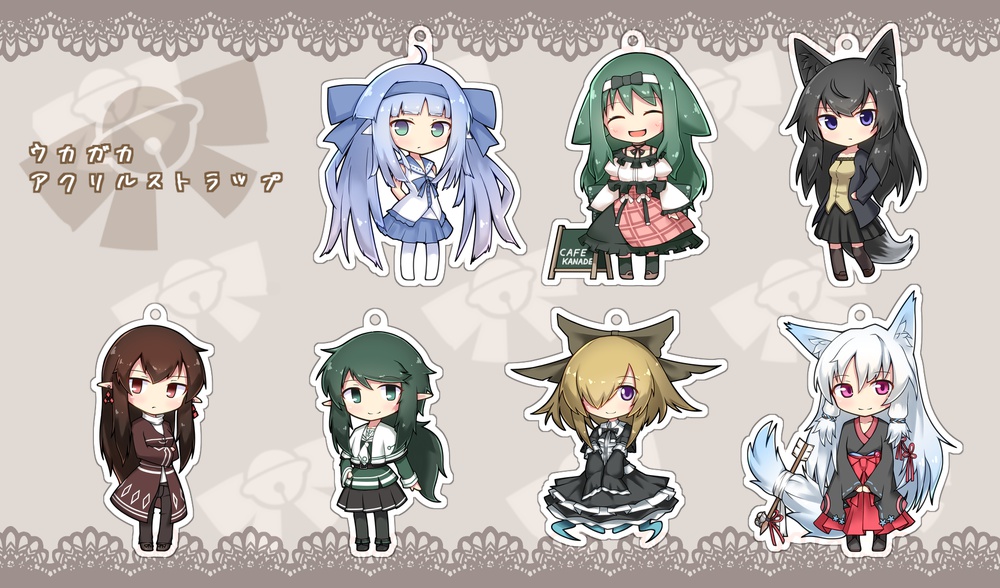 伺かアクリルストラップ