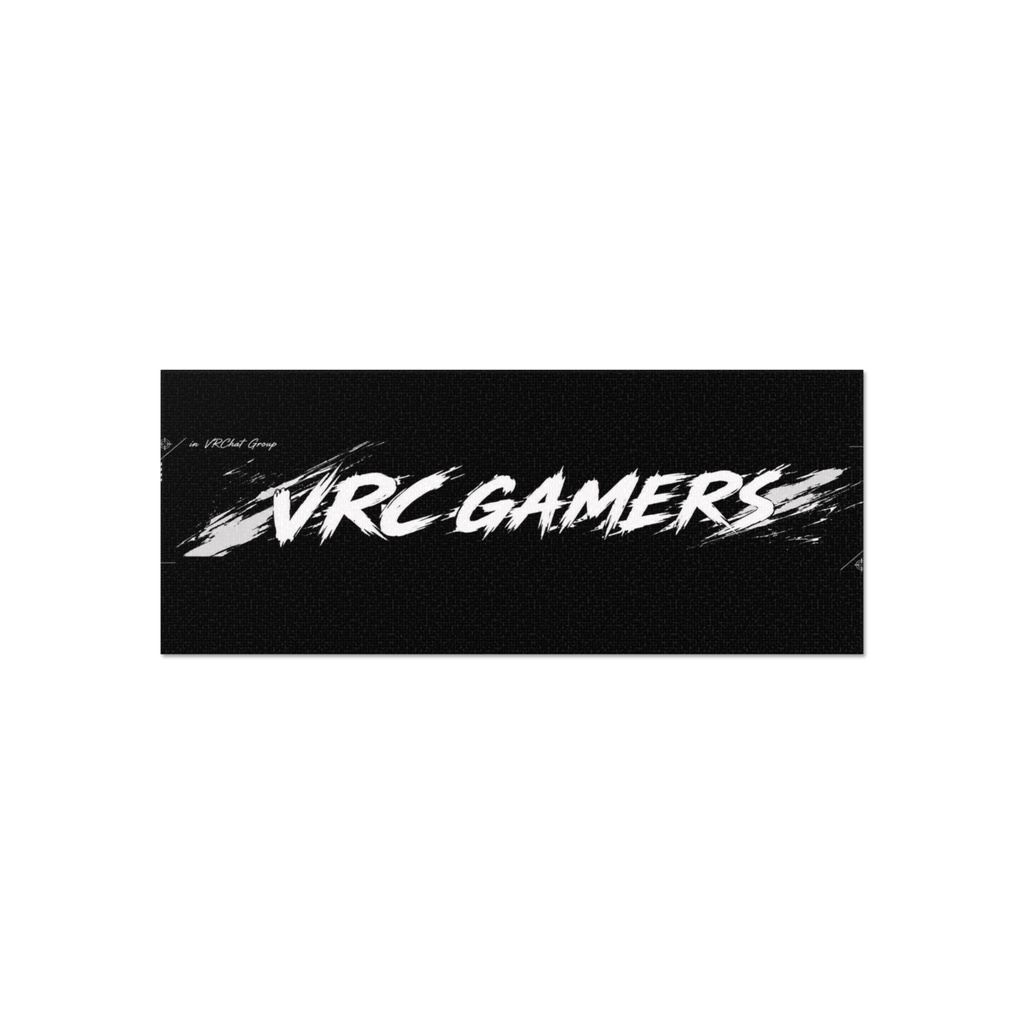 VRCゲーマーズ ロゴのみフェイスタオル