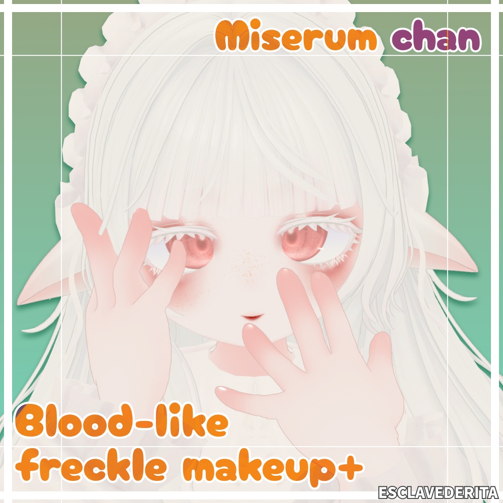 ミゼラム専用】Miserum-chan Blood-like freckle makeup
