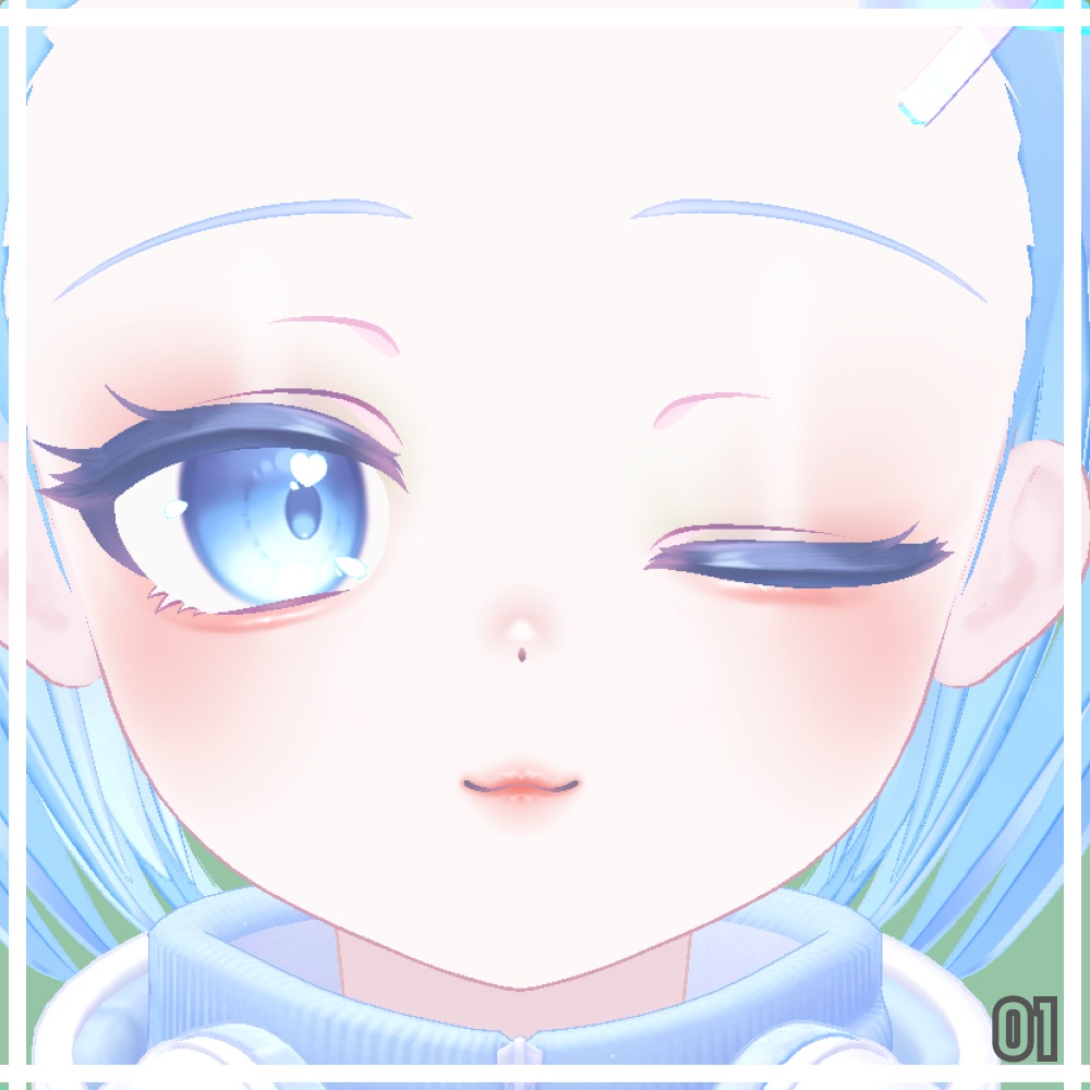 ぷま face make up texture