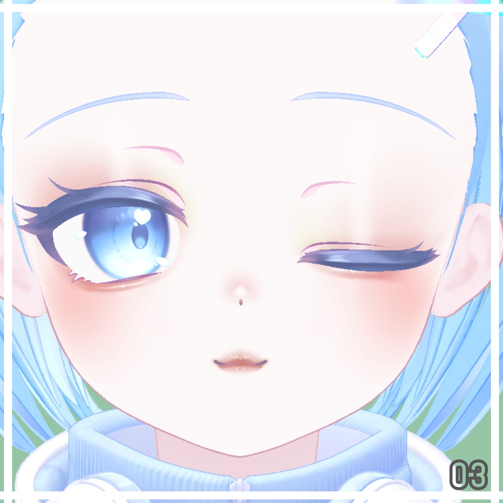 ぷま face make up texture