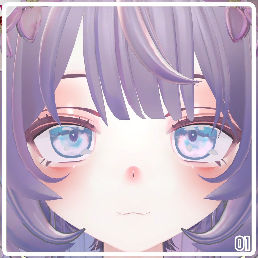 Renfua - Face make up texture set