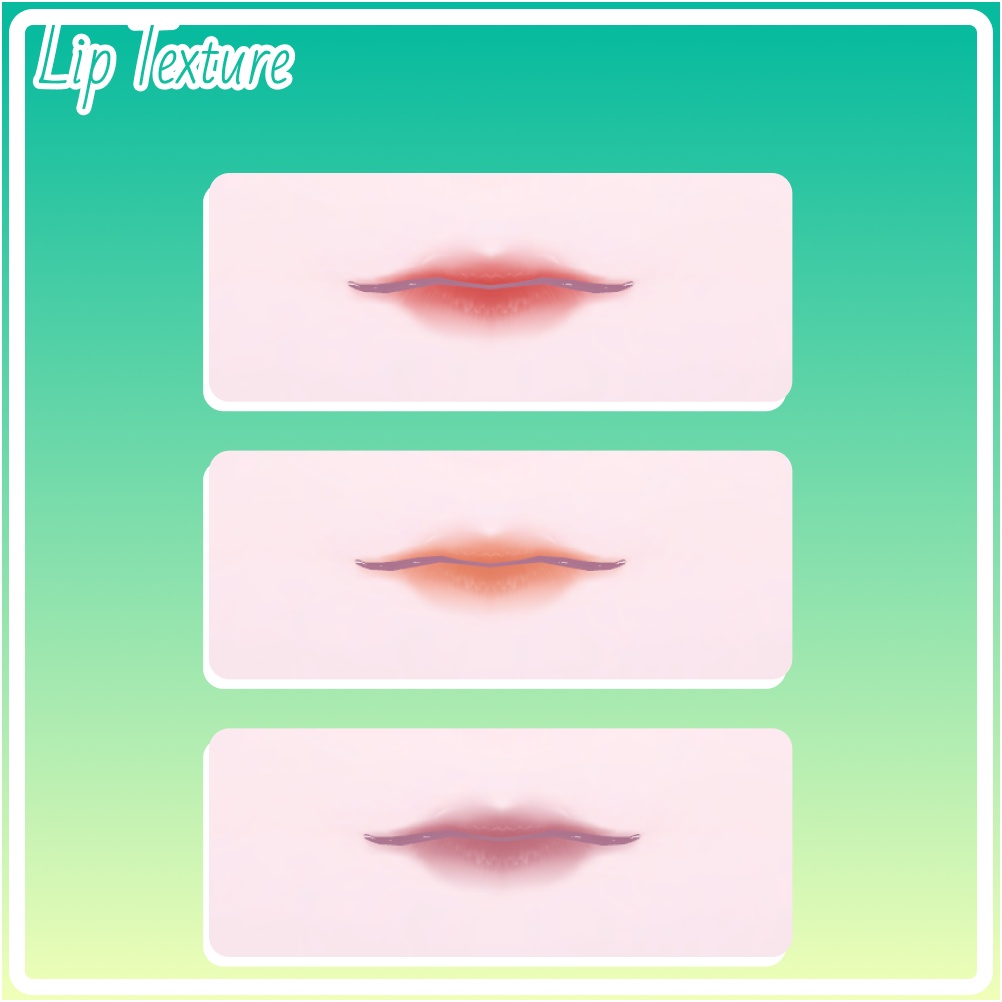 Pretzel - Face make up texture set