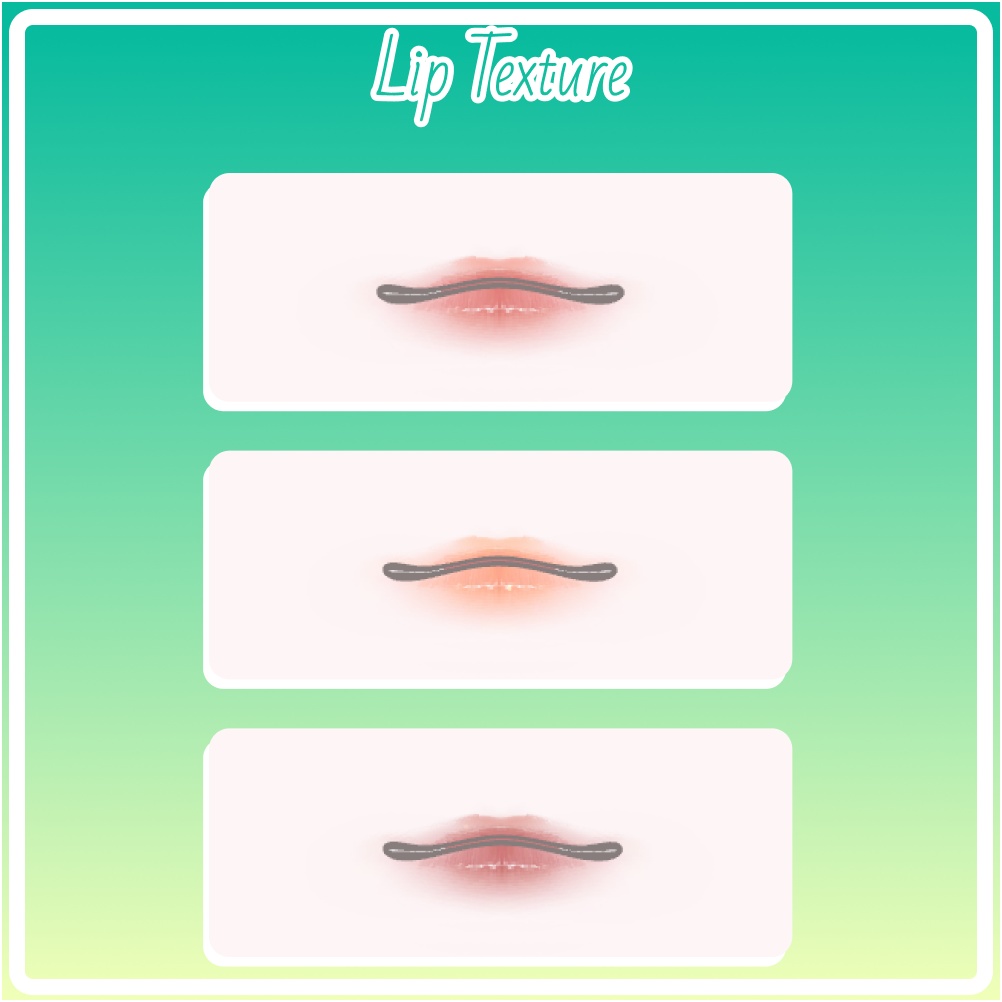 momoran - Face makeup texture set