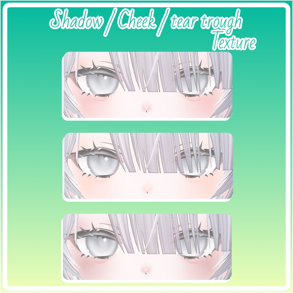 momoran - Face makeup texture set