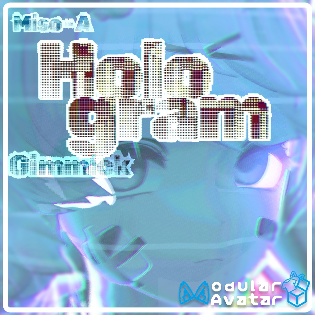 HologramGimmick｜ホログラムオーバーレイギミック for VRChat（Modular Avatar対応）