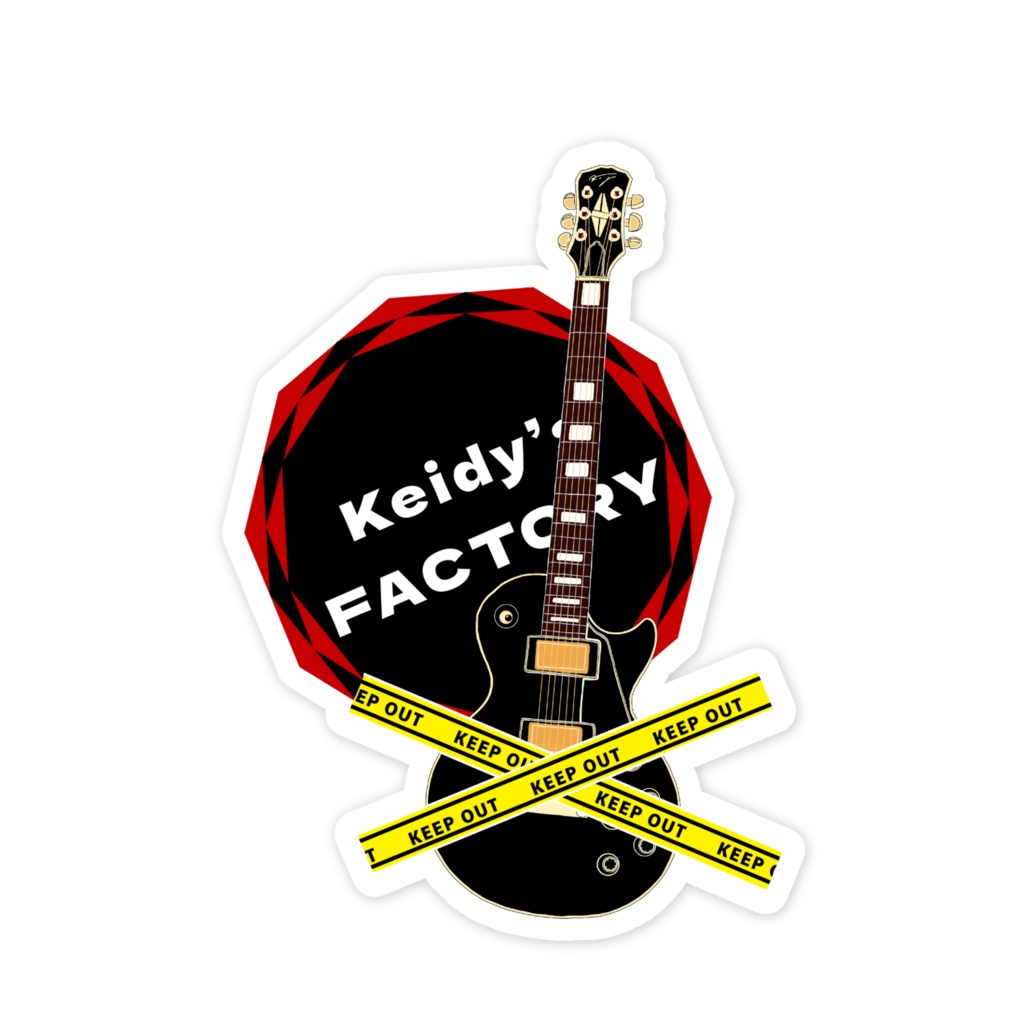 Keidy’s FACTORY 堂々のステッカー