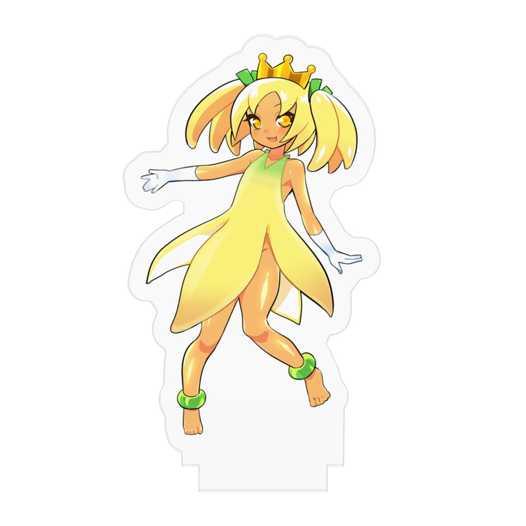 バーチャルバナナのアクリルフィギュア