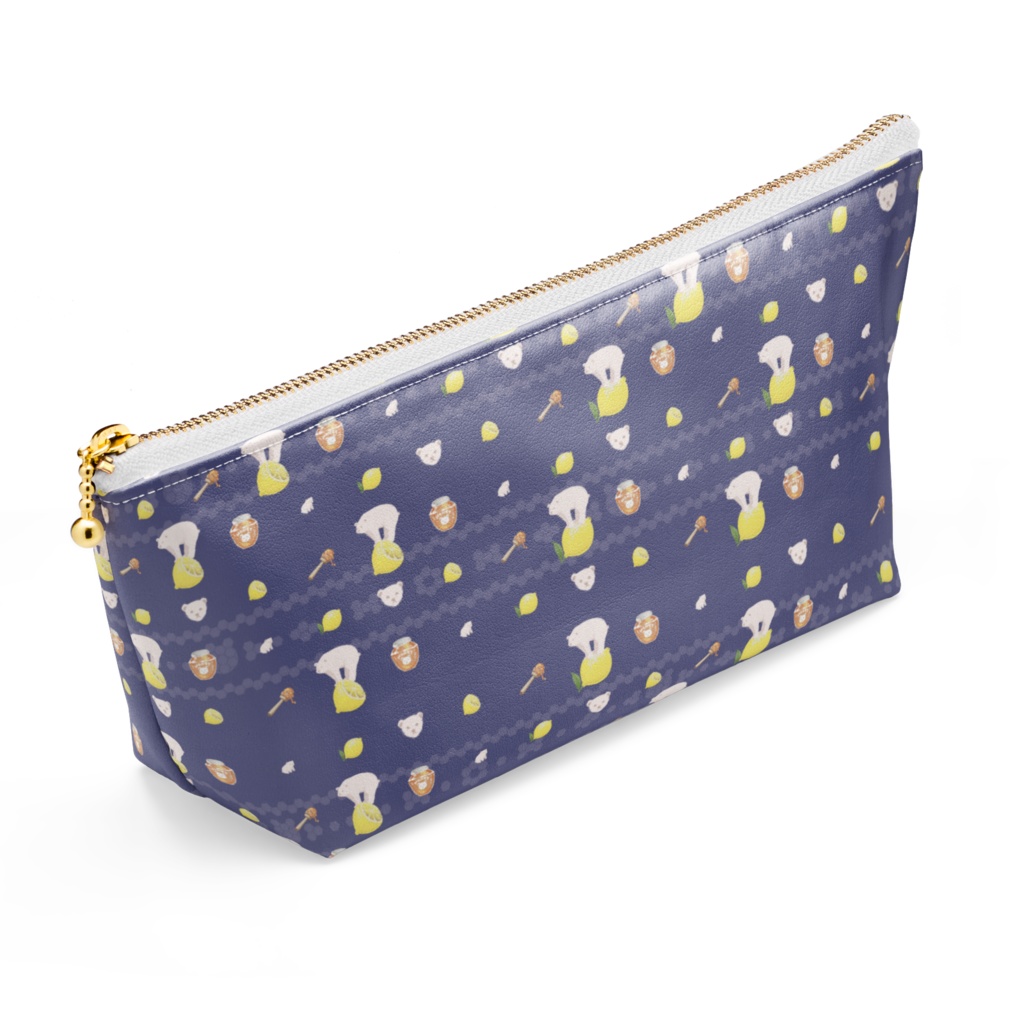 はちみつレモンとシロクマ ポーチ