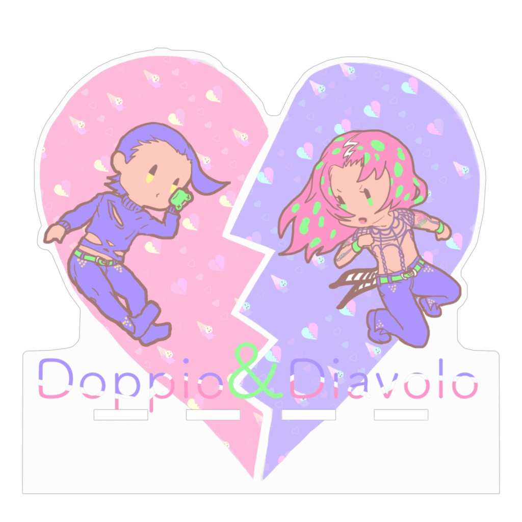 ぴおボス アクリルスマホスタンド