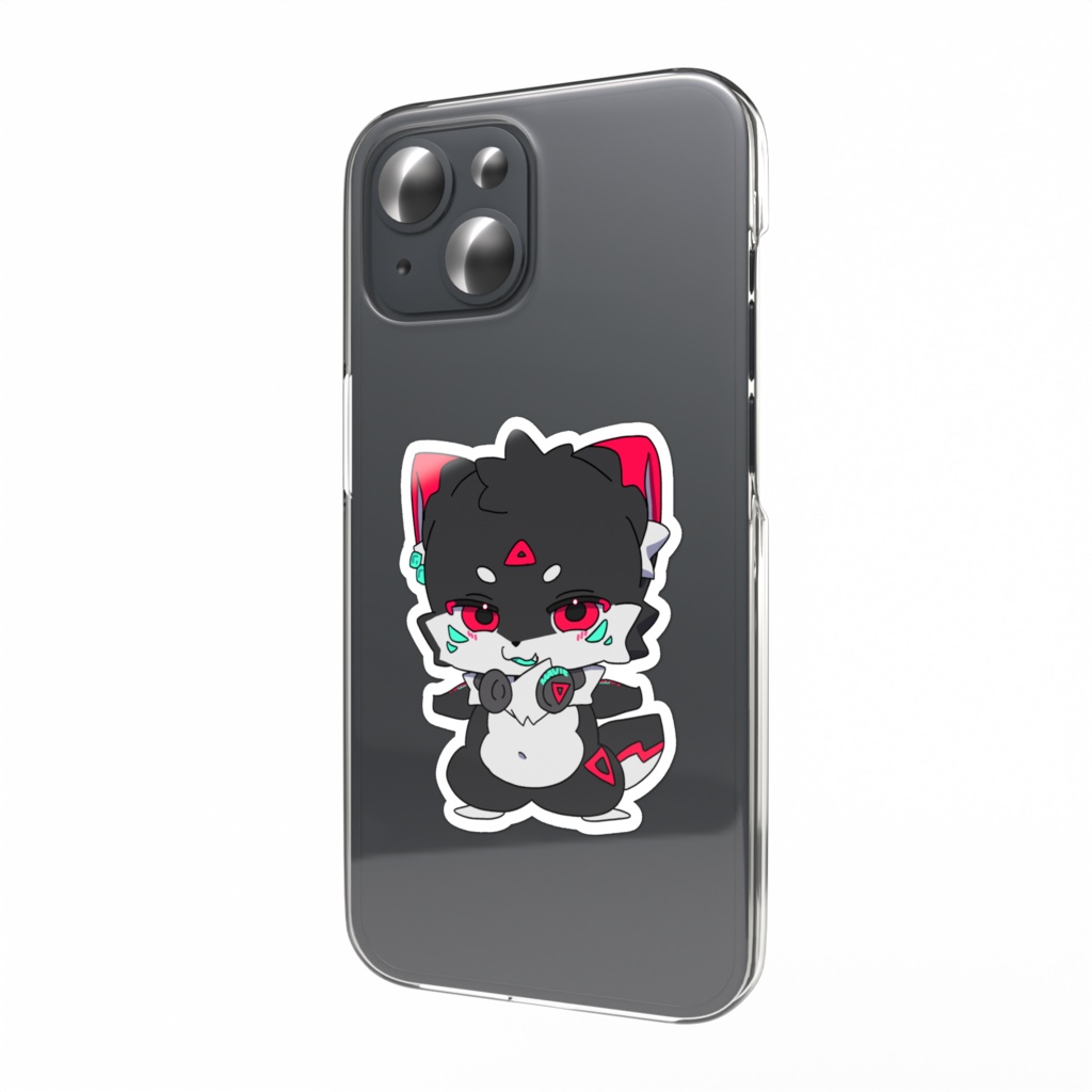 【まびぃぬ】　あーしのとおせんぼスマホステッカー