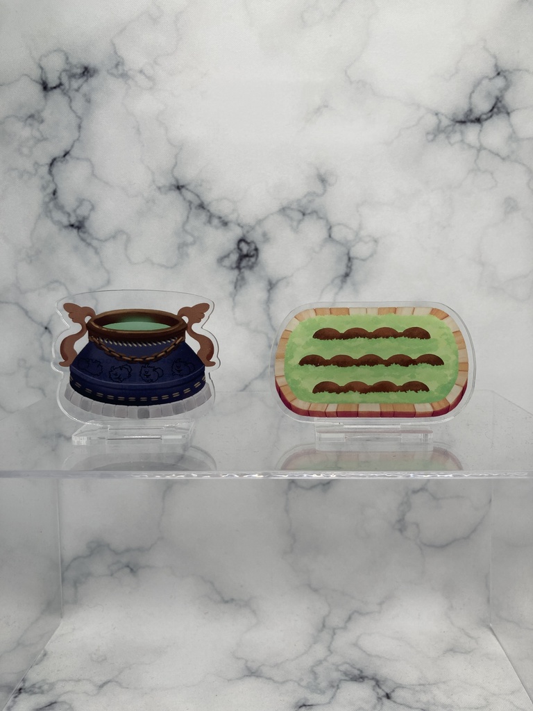 栽培棟アクリルスタンド+植物シールセット