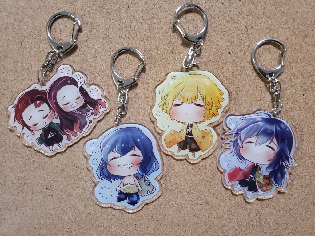 鬼滅の刃 ねむねむ隊士 アクキー全9種