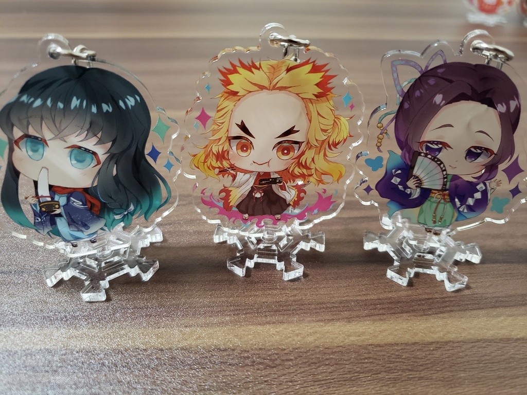 鬼滅の刃 アクリルスタンドキーホルダー