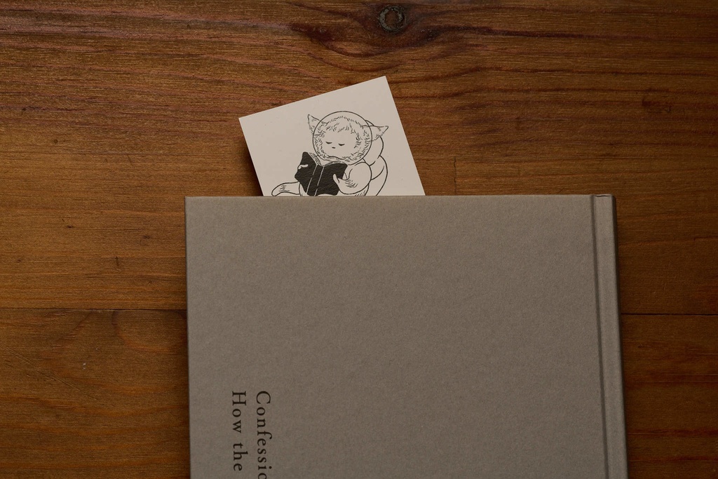 「Reading Cat」しおり