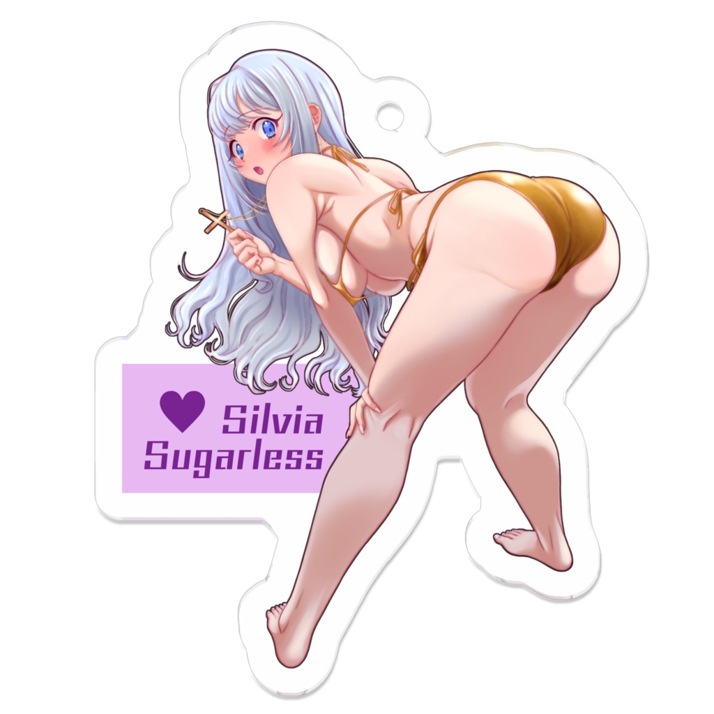 シルビアちゃんアクキー
