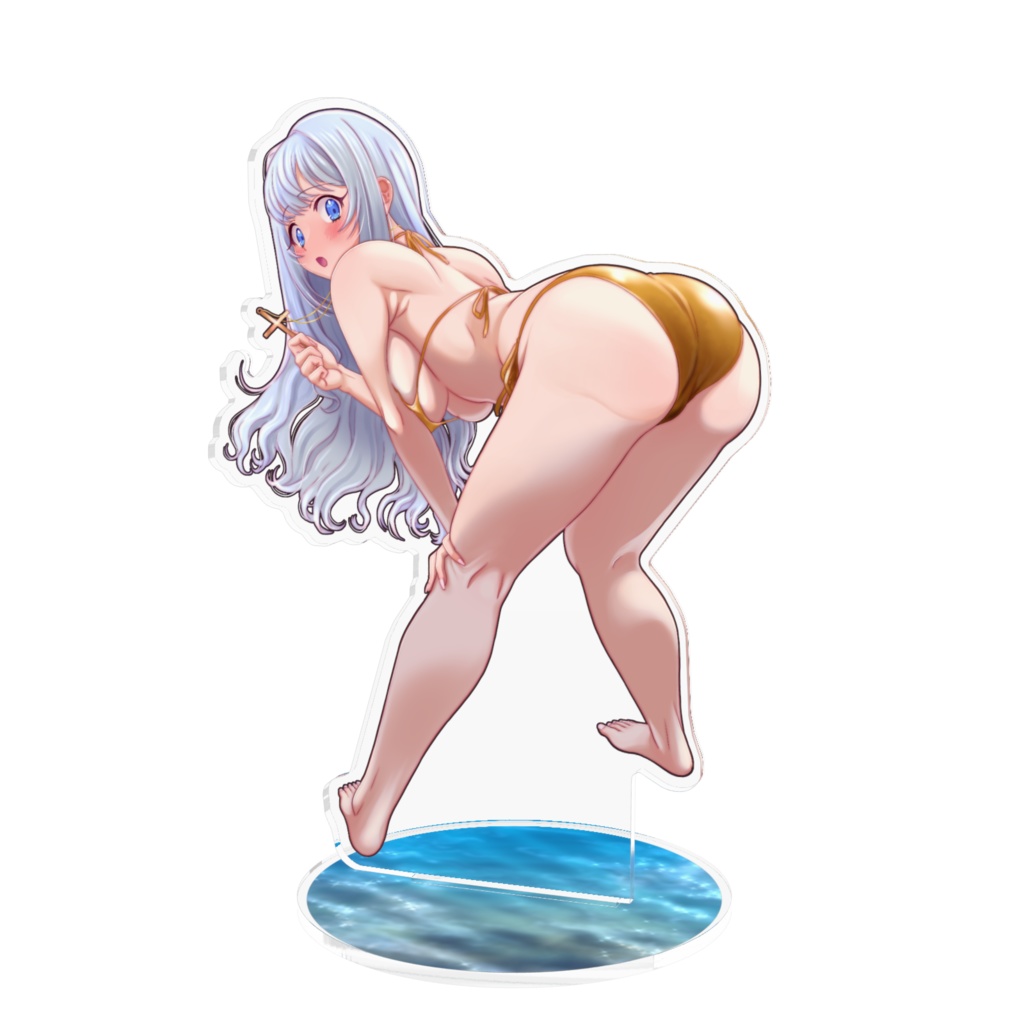 シルビアちゃんアクリルフィギュア(大、小)